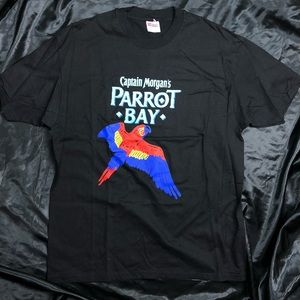 Vintage captain Morgan parrot bay t shirt xl